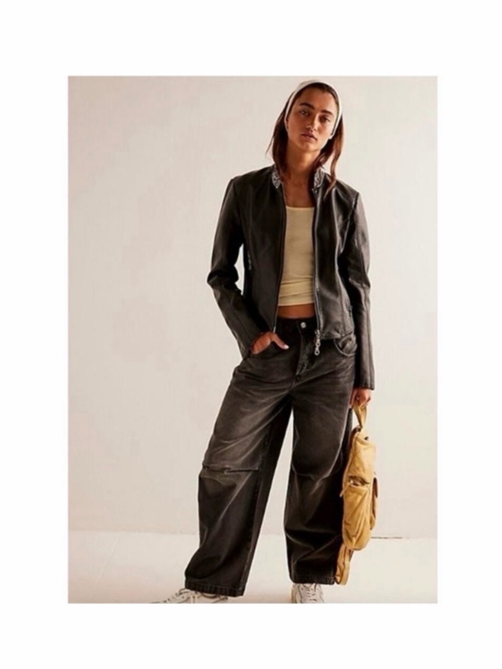 We The Free Twin Flame cropped wide leg Jeans NWOT